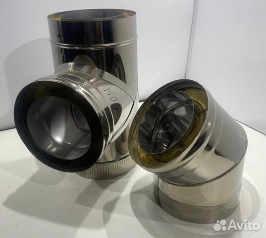 Дымоход сэндвич / Отвод сэндвич