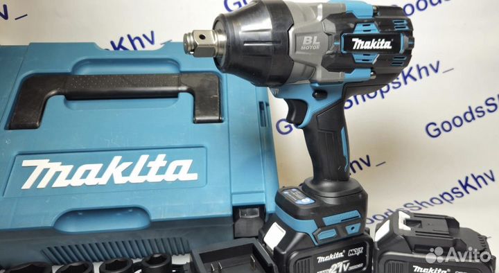 Гайковерт аккумуляторный Makita 2000N.M в кейсе