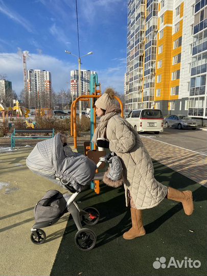 Коляска stokke xplory 3 в 1