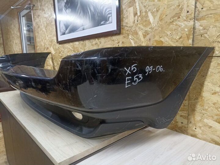 Бампер задний Bmw X5 E53