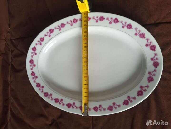 Блюдо большое овальное