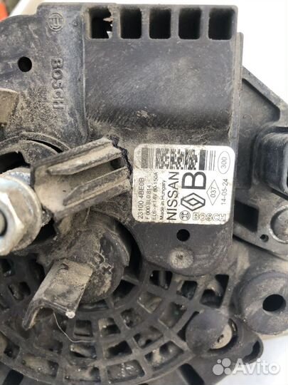 Генератор ниссан кашкай j11