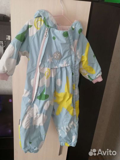 Детский демисезонный комбинезон 80 см