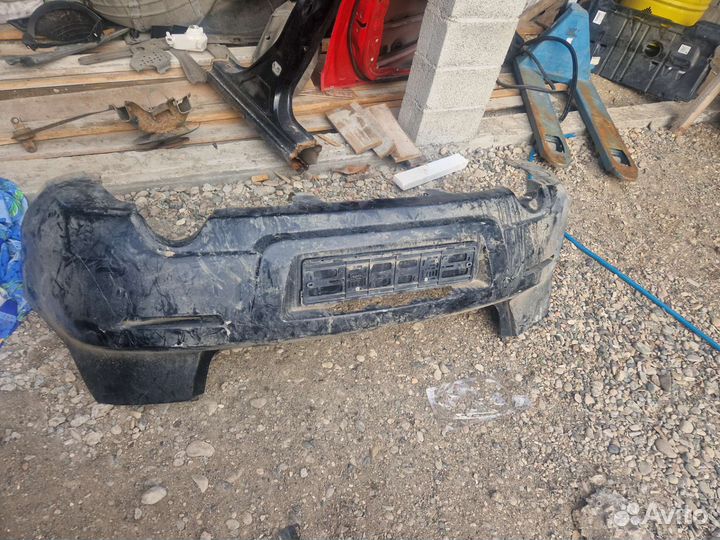 Задний бампер мазда 3 бк седан