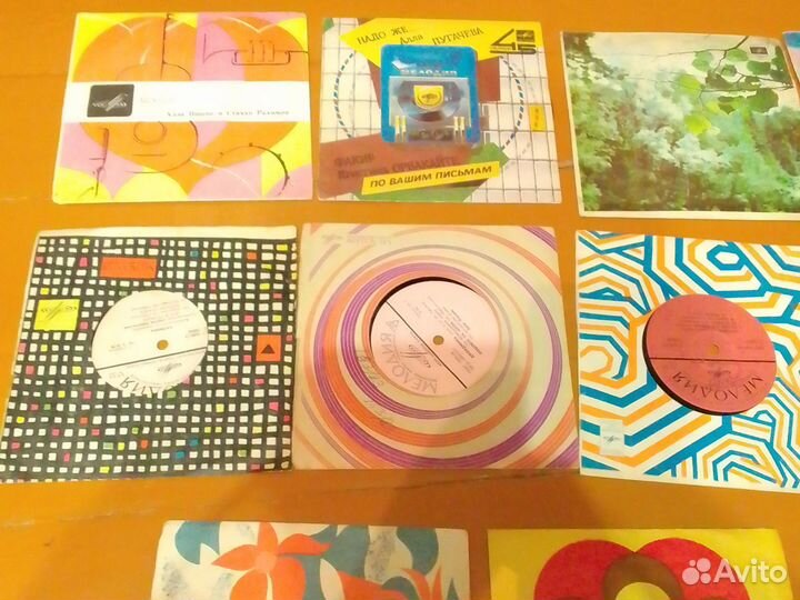 Пластинки для патефона одним лотом 30 шт