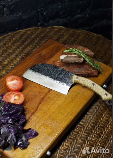 Нож (Сербский) топорик для кухни