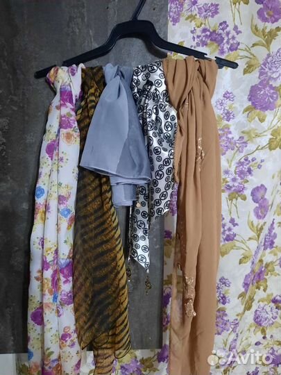 Шарфы и палантины