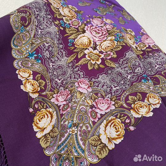 Павловопосадский платок Сказка на ночь