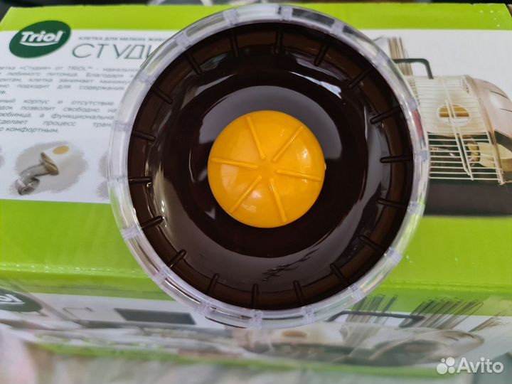 Беговое колесо, горка, поилка для хомяка/мышки