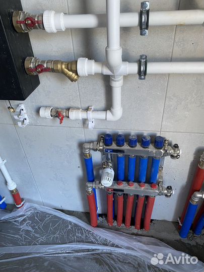 Монтаж отопления и теплого пола