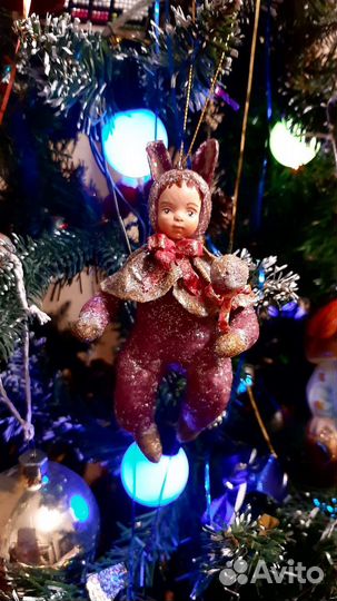 Ватная игрушка Зайчик