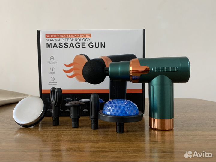 Перкуссионный массажер с нагревом