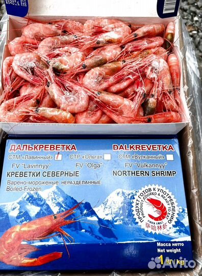 Оптом Креветки