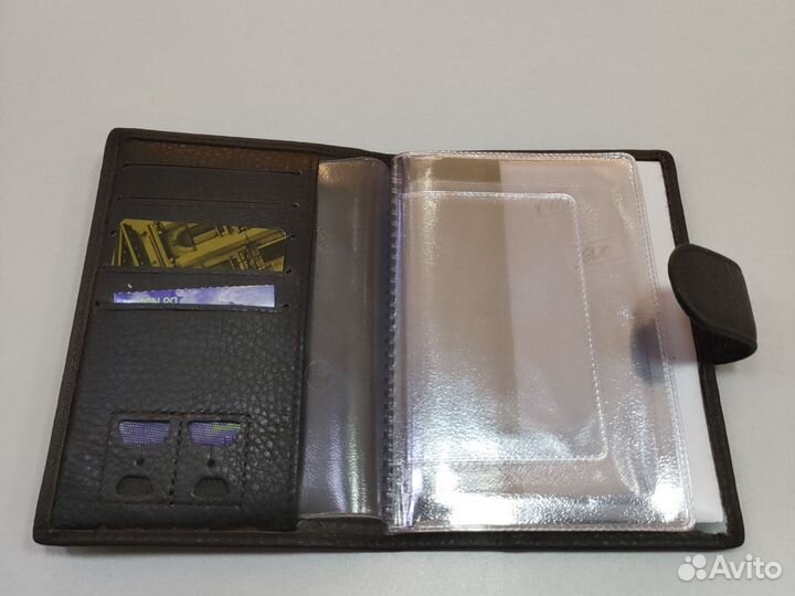 Кожаная обложка для документов/паспорта