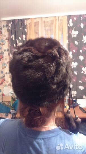 Шапка норковая размер 57