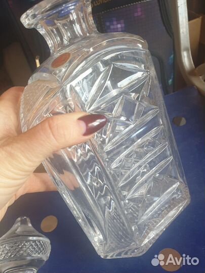 Графин хрустальный СССР новый
