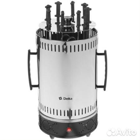 Электрошашлычница Чудесница эш-1008 серебристый