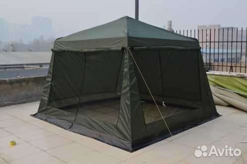 Шатер туристический с ветрозащитной юбкой