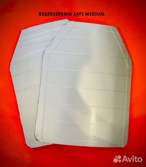 Макет бронеплиты sapi M комл. 2шт