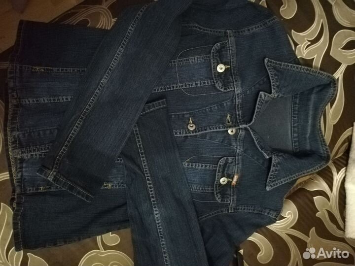Джинсовая куртка 46 размер