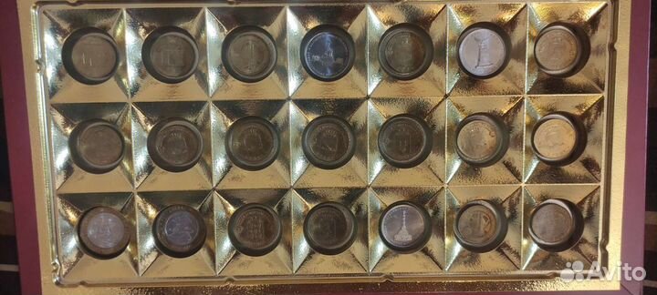 Разнообразная коллекция отечественных монет
