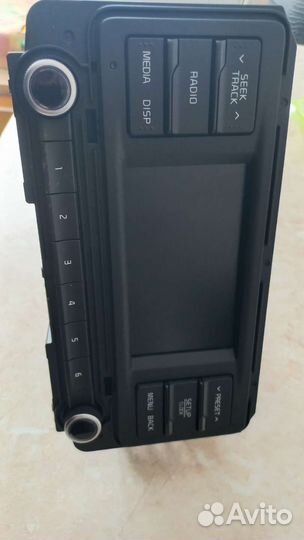 Магнитола штатная kia Рио