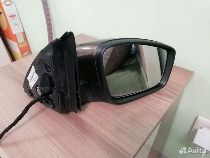Зеркало правое фольксваген поло, шкода рапид