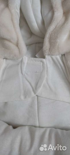 Комбинезон поддева плюшевый на малыша