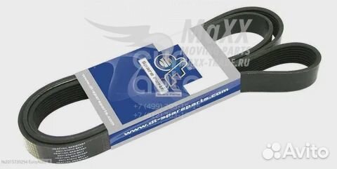 Ремень помпы volvo BL61/71 10PK1580 DT