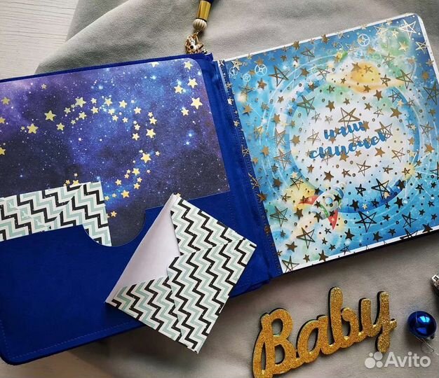 Фотоальбом детский ручной работы