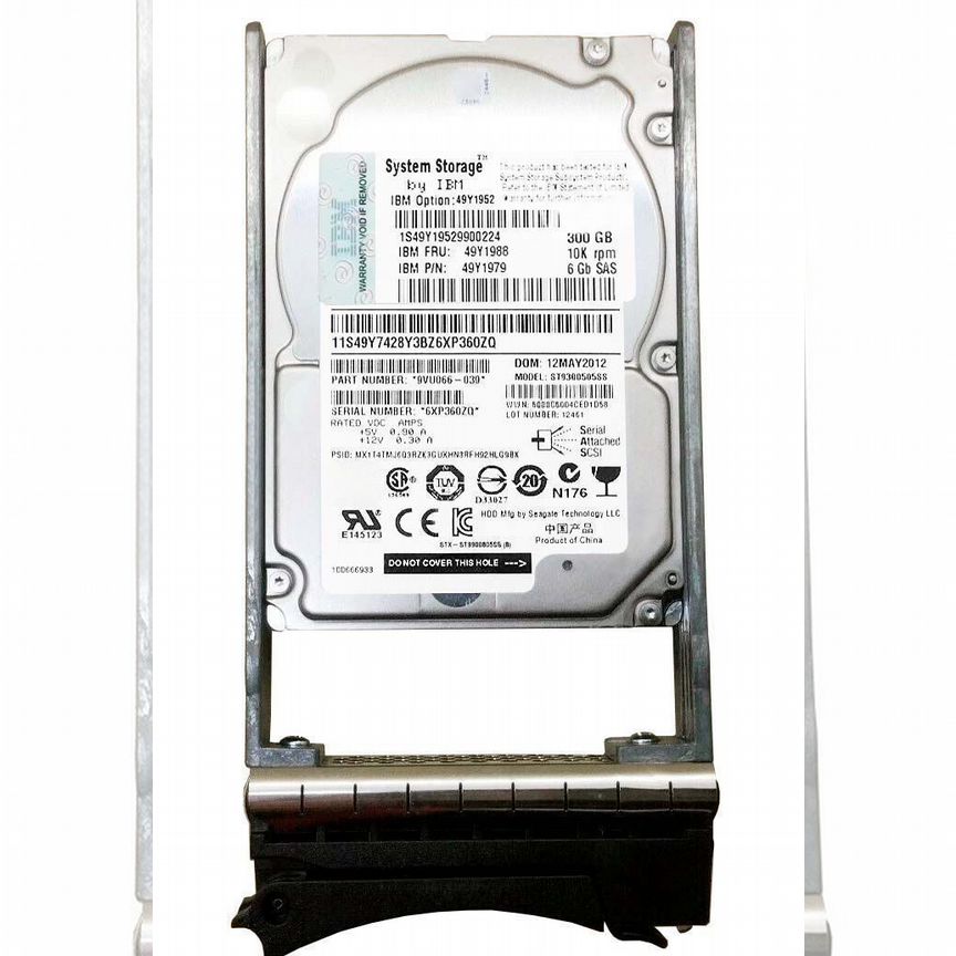 [49Y1952] Жесткий Диск Ibm 300gb 10000 Sas 2,5" Hdd 49y1952