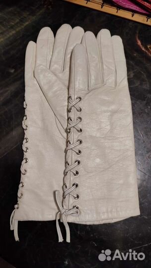 Перчатки женские кожаные новые eleganzza и др
