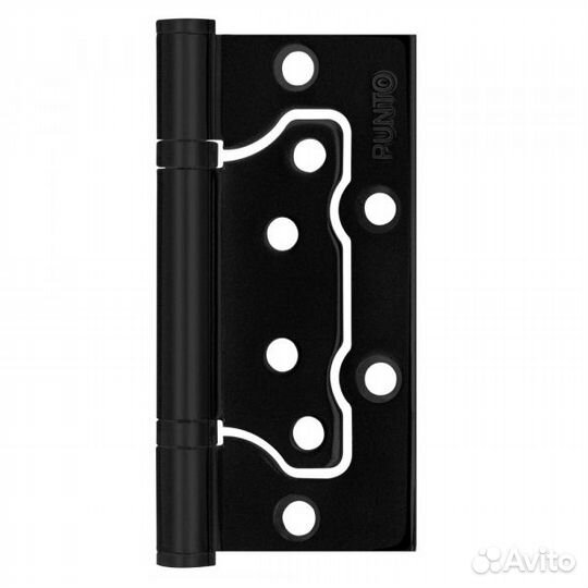 Петля накладная punto IN4200W 100*75*2.5 черный