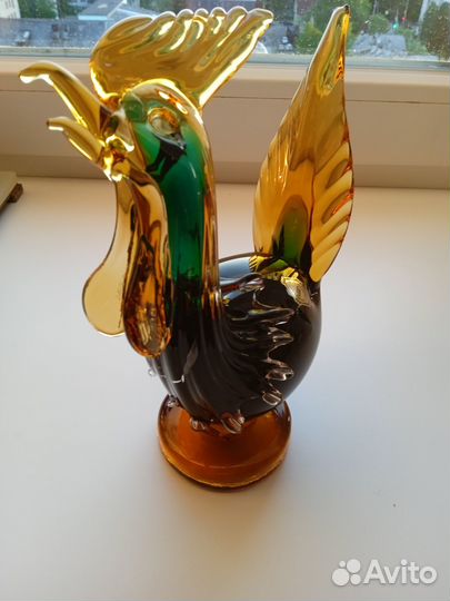 Петушок муранское стекло