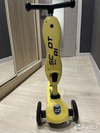 Самокат детский трехколесный бу