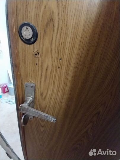 Дверь входная железная бу