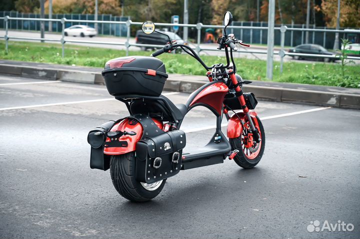 Электробайк white siberia wild wheel 3950W ultra