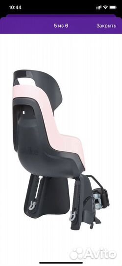 Детское велокресло