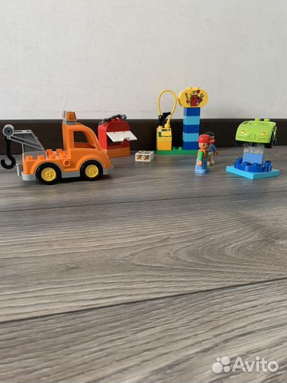Конструктор lego duplo буксировщик 10814