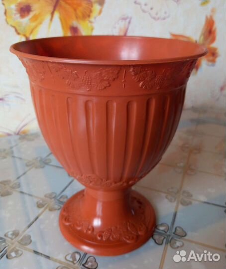 Горшки для цветов пластиковые