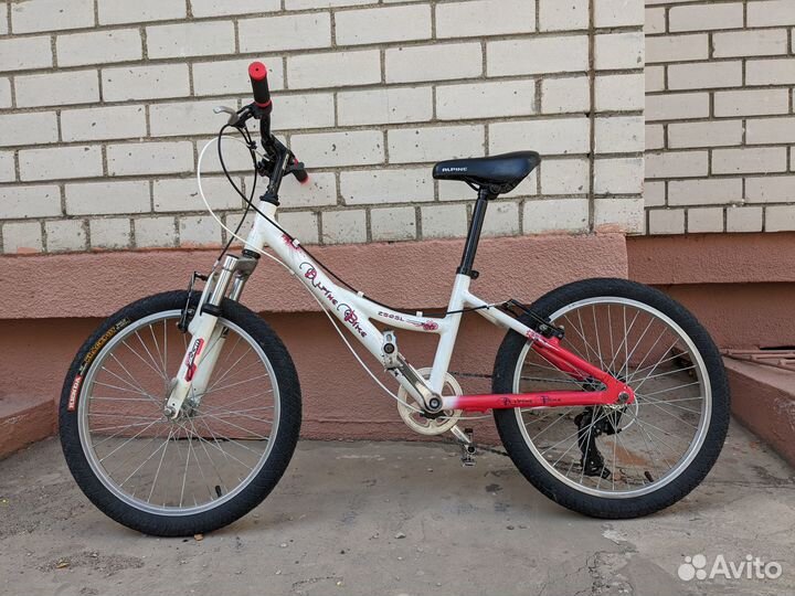 Велосипед детский 20 Alien Bike белый