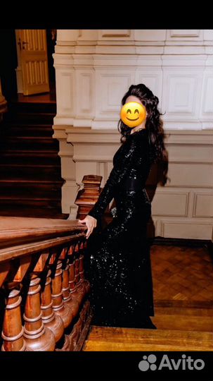 Lanvin вечернее платье в пайетках Оригинал