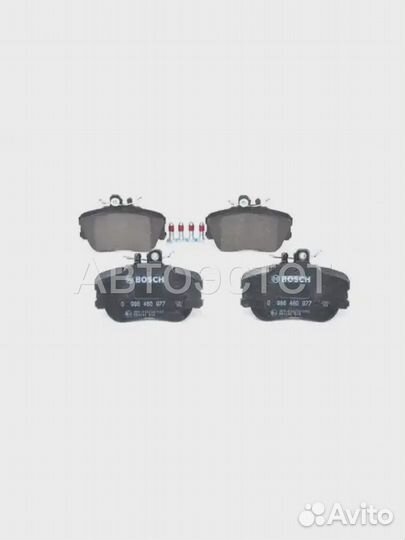 Тормозные колодки дисковые 0 986 460 977