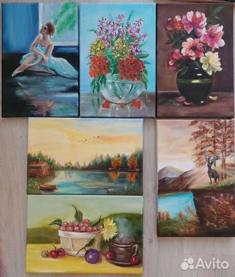 Картины маслом на холсте