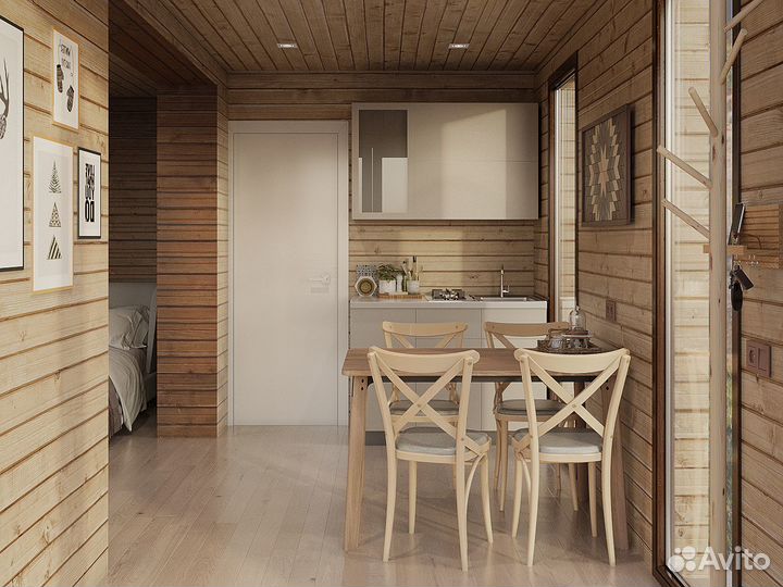 Модульный комплекс с баней для вашего бизнеса