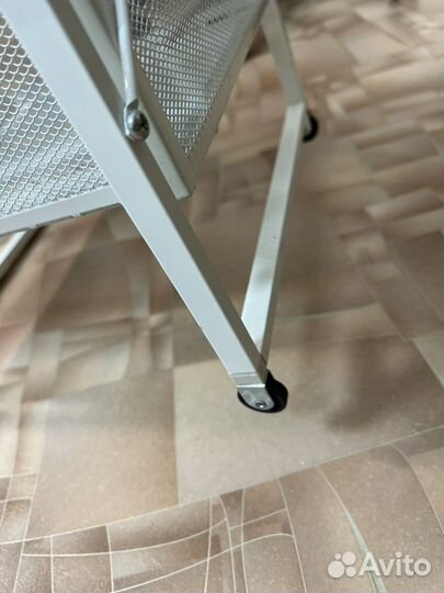 Этажерка на колесиках с ящиками икея