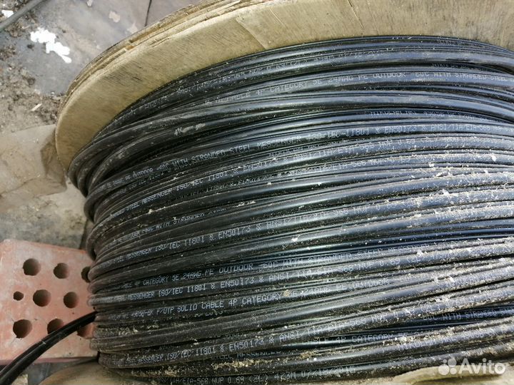 Кабель utp с тросом