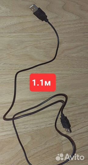 USB удлинитель 1 метр кабель 3.0 папа/папа