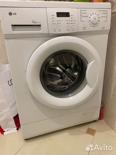 Стиральная машина бу на 7 кг lg