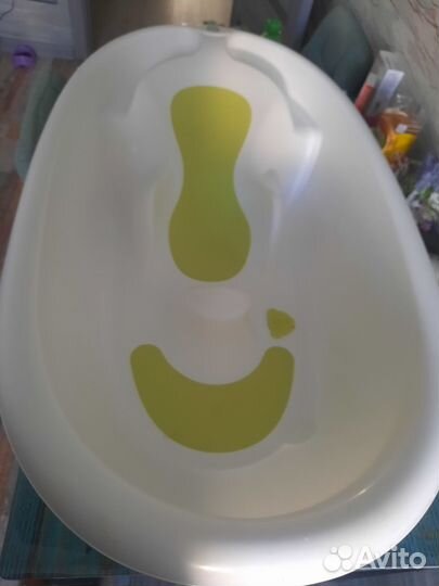 Детская ванночка для купания с горкой